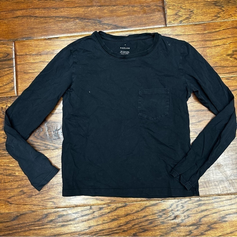 Everlane organic cotton long‎ sleeve tee